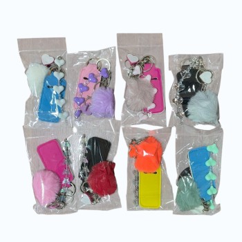 Accesorios surtidos para termos, mochilas, carteras