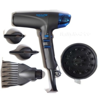 Secador BaByliss PRO Dual Ionic 9100 Mate Black