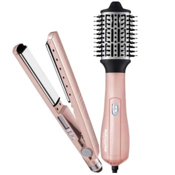 Pack perfect styling Plancha 4091+Cepillo 2.5" rose gold Babyliss