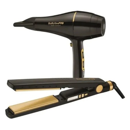 Pack Plancha 4091+Secadora Limited Edition Nano Gold Babyliss