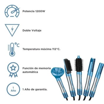 Style Switch Multiestilizador & Secador Iónico + Air Curling Style Switch 1 1/2" Babyliss