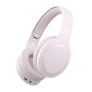 Audifonos Havit bluetooth rosa