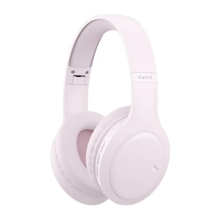 Audifonos Havit bluetooth rosa