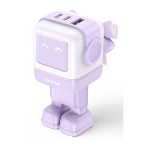 Cargador Ugreen Usb-C 30w Nexode Robot Gan Purp