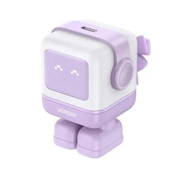 Cargador Ugreen Usb-C 30w Nexode Robot Gan Purp