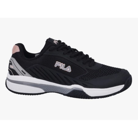 Tenis Fila TETH negro + rosado
