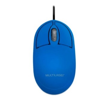 Mouse Multilaser Classic Azul (MO305)