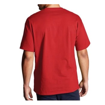 POLERA CHAMPION ESTAMPADO GRANDE BLACK TALLA - L COLOR - TEAM RED SCARLET