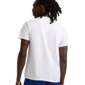 POLERA CHAMPION ESTAMPADO GRANDE AZUL TALLA - L COLOR - WHITE