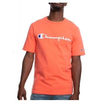 POLERA CHAMPION BORDADO GRANDE COMPLETO TALLA - S COLOR - GROUVY PAPAY