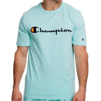 POLERA CHAMPION BORDADO GRANDE COMPLETO TALLA - M COLOR - MENTA