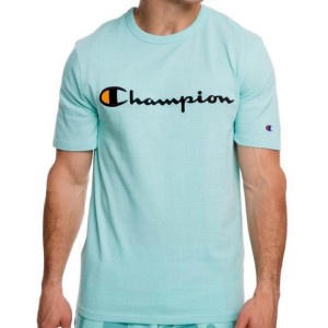 POLERA CHAMPION BORDADO GRANDE COMPLETO TALLA - M COLOR - MENTA