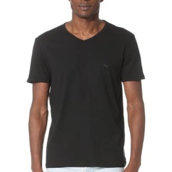 POLERA EMPORIO ARMANI ENGOMADO PEQUEÑO TALLA - S COLOR - BLACK