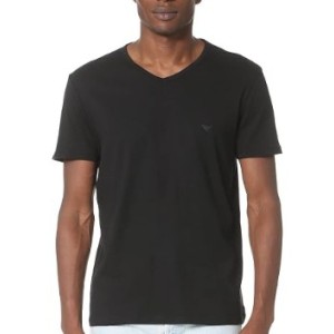POLERA EMPORIO ARMANI ENGOMADO PEQUEÑO TALLA - L COLOR - BLACK