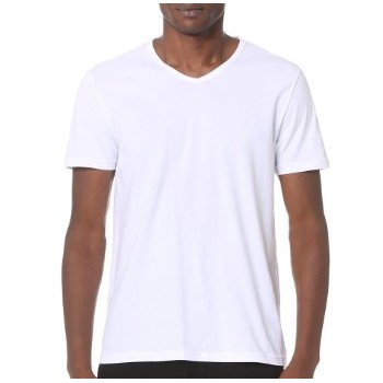 POLERA EMPORIO ARMANI ENGOMADO PEQUEÑO TALLA - L COLOR - BLANCO