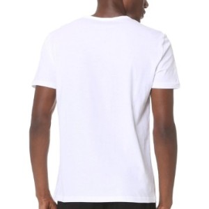 POLERA EMPORIO ARMANI ENGOMADO PEQUEÑO TALLA - XL COLOR - BLANCO
