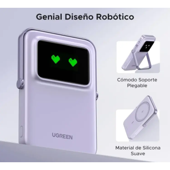 MINI POWER BANK INALAMBRICO ROSA MAGSAFE