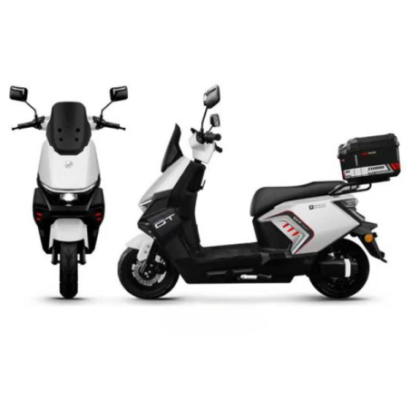 Motocicleta eléctrica ZUBOO GT BLANCA