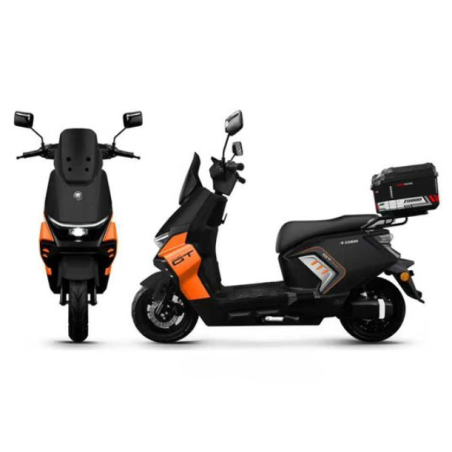 Motocicleta eléctrica ZUBOO GT ANARANJADA