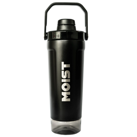 Shaker termico Moist negro 591 ml
