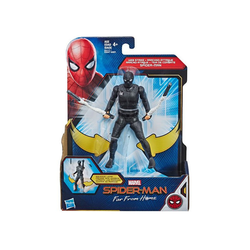 Muñeco Hasbro Spiderman Lejos de casa Traje noctuno