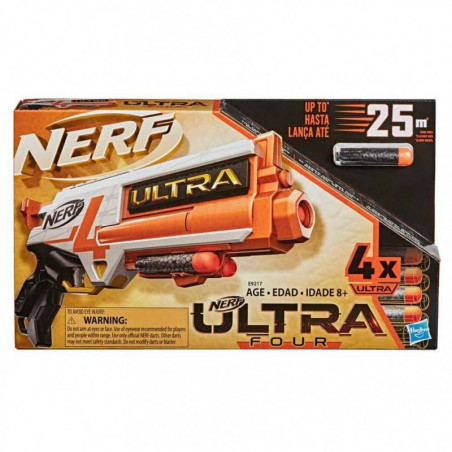 1. Pistola Hasbro Nerf Ultra Four 4 dardos
