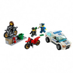 Set Auto Lego City Policía en persecución
