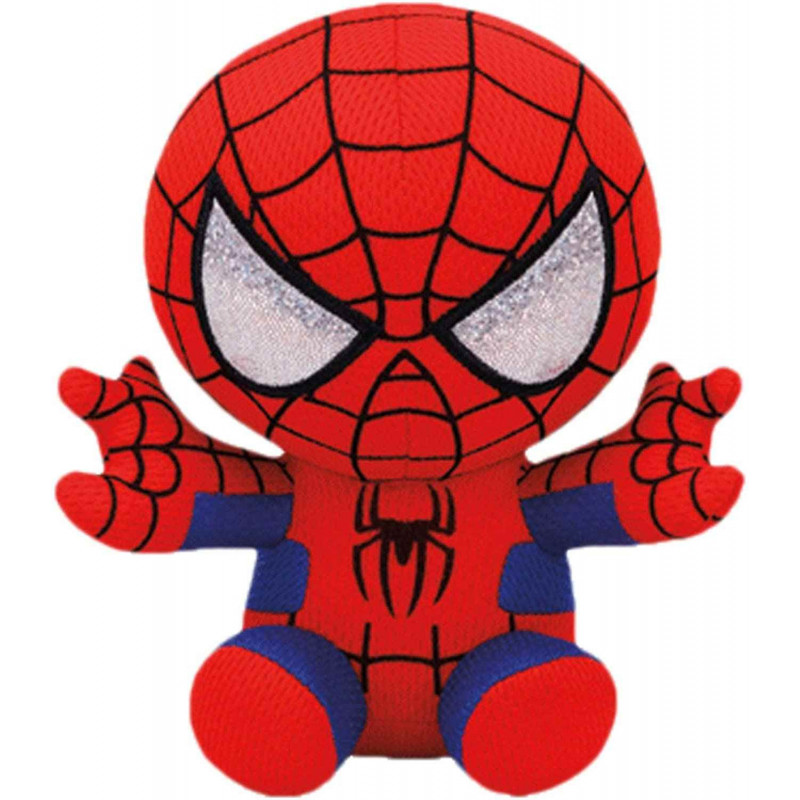 Peluche Ty Spiderman pequeño 16x14 cm