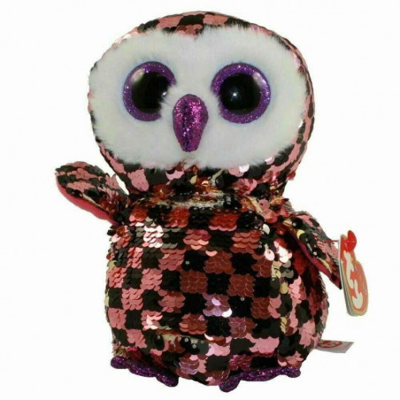Peluche Ty Buho Checks (CONSULTA DISPONIBILIDAD Y PRECIO FINAL POR WHATSAPP)
