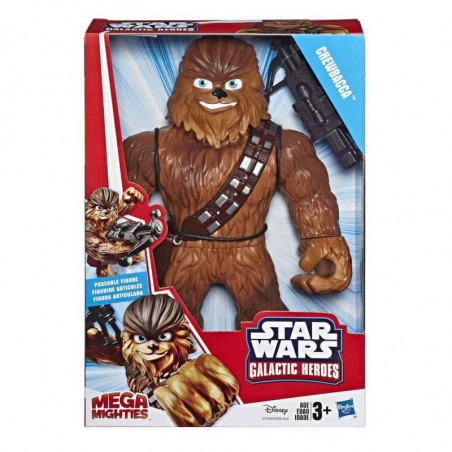 01. Muñeco Hasbro Star Wars Chewbacca héroes galácticos