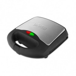 Sandwichera Ufesa SW7860 placas antiadherentes negra