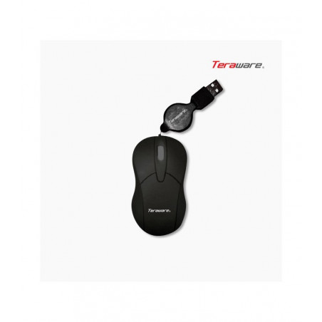 Micro mouse RadioShack Teraware cable retráctil (CONSULTA DISPONIBILIDAD Y PRECIO FINAL POR WHATSAPP)