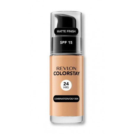 1. Base de maquillaje Revlon Colorstay con SPF 15 golden caramel (CONSULTA DISPONIBILIDAD Y PRECIO FINAL POR WHATSAPP)