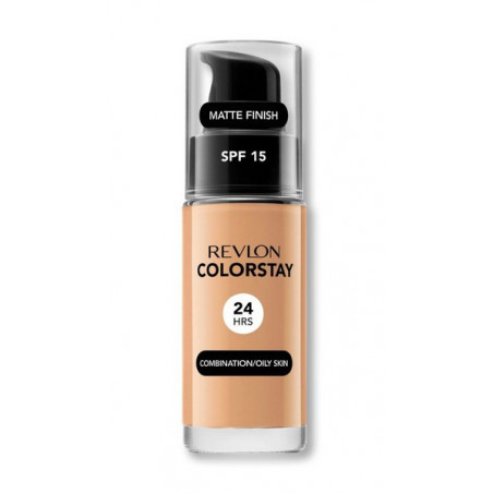 1. Base de maquillaje Revlon Colorstay con SPF 15 golden caramel