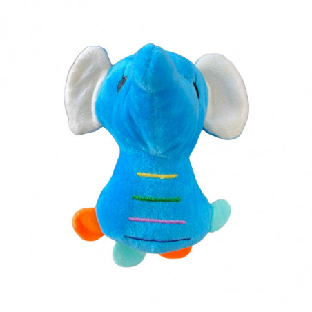 Juguete peluche Milimali elefante azul
