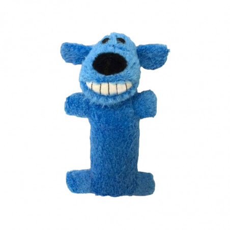 Juguete con sonido Multipet Loofa Dog pequeño azul