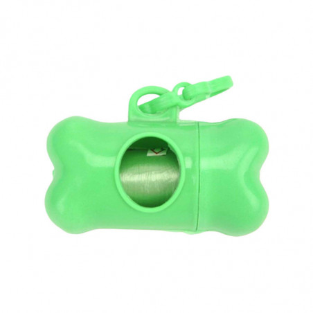 Dispensador de bolsas Milimali verde