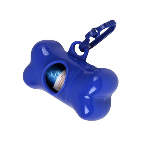 Dispensador de bolsas Milimali azul